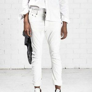 ONE TEASPOON 19142C Moleskin White Kidds Jeans